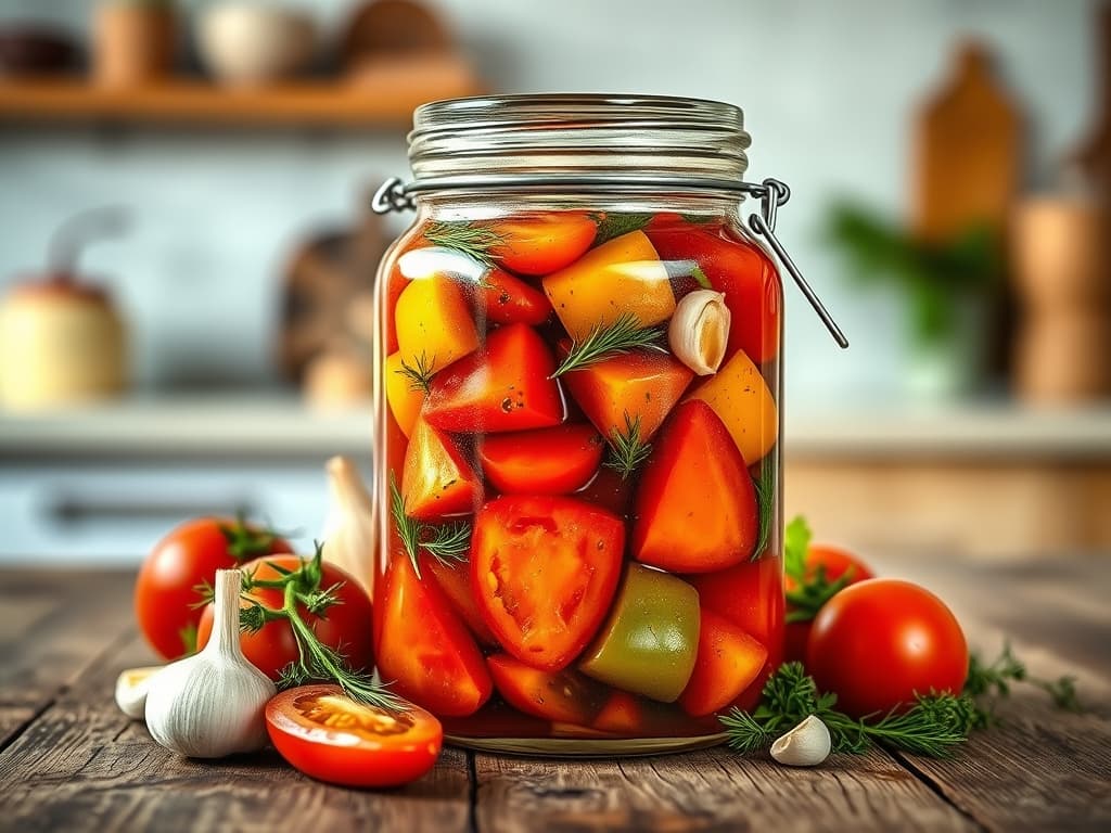 ترشی گوجه فرنگی