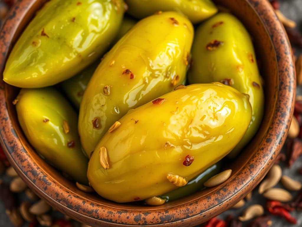 ترشی انبه سبز