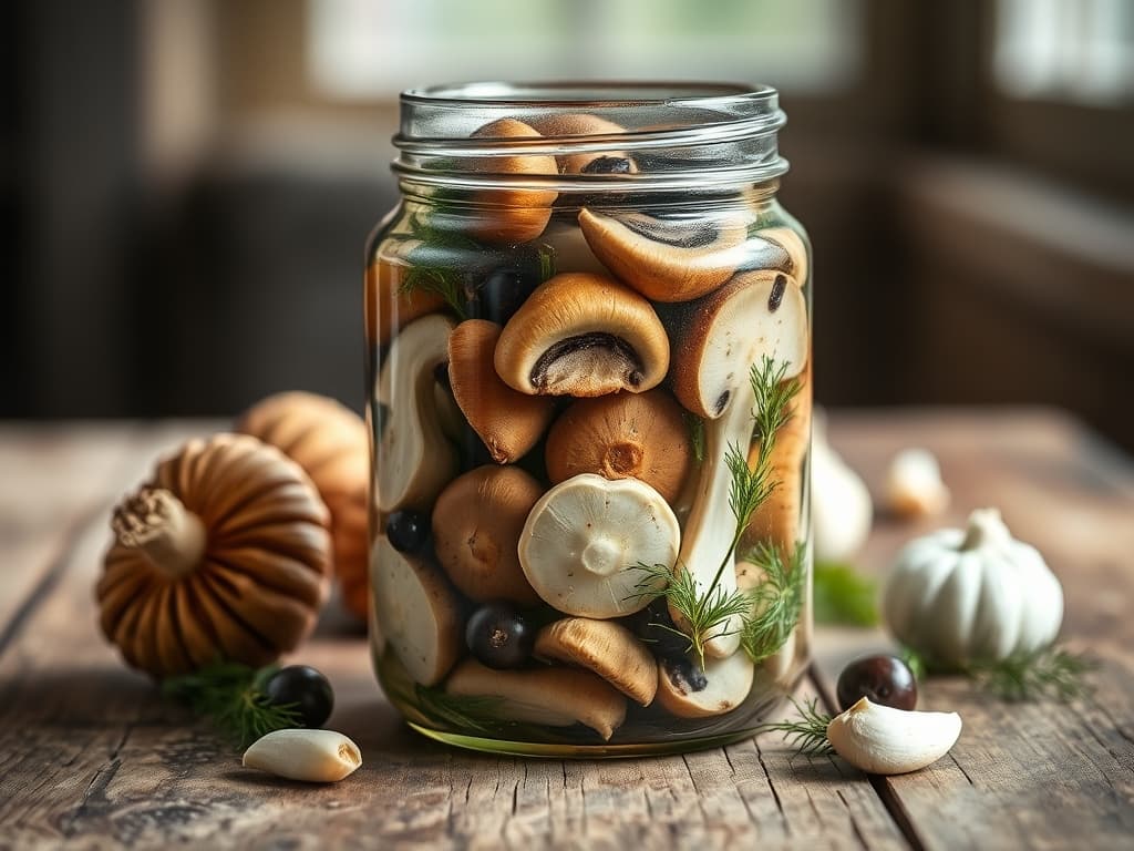 ترشی قارچ